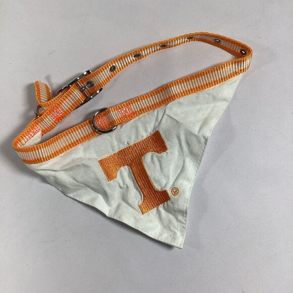 University Tennessee College Dog Collar Bandana Medium Vols - Picture 1 of 4